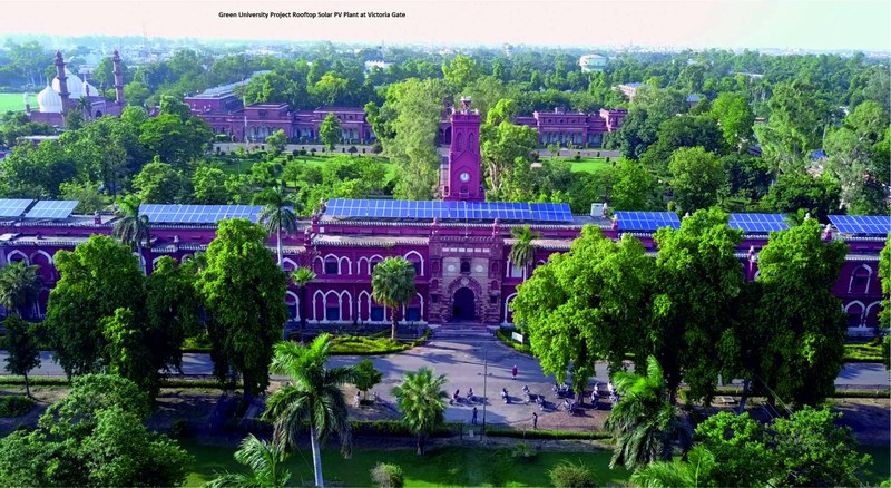 1634799109_1630077839_Green University Project Rooftop Solar PV Plant at the iconic Victoria gate at AMU, Aerial View Captured through Drone, PC Prof. Rihan Alvi.jpg